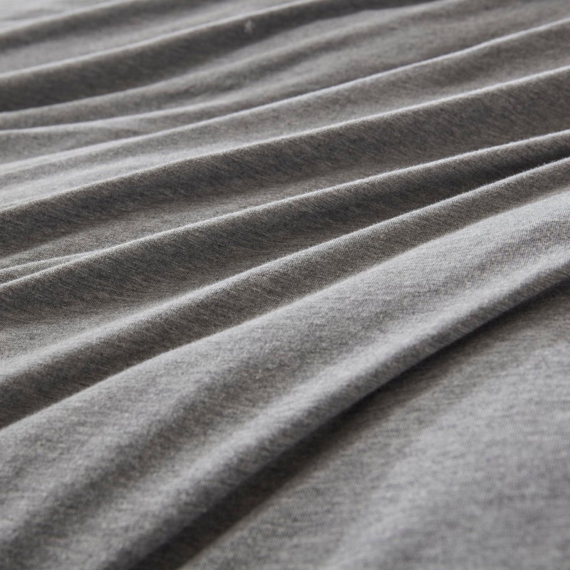 H HOUSEHOLD Household 100% Jersey Cotton Pillowcase 20â€x30â€-Light Weight, Comfortable, Super Soft Pillow Case with Envelope Closure Set of 2(Elegant Gray, Queen Size Pillowcase (20" x 30")) - Image 5